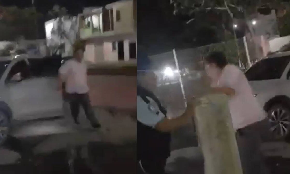 Médico del Hospital General fue captado agrediendo a un empleado.