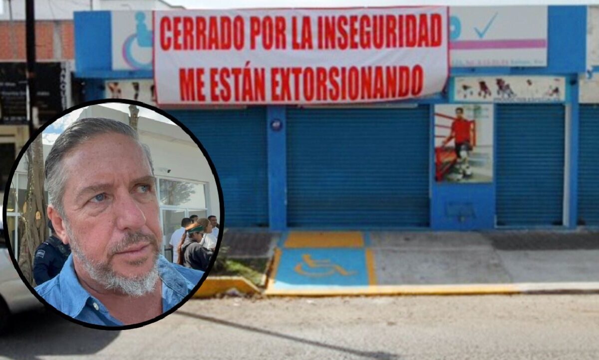 Establecimiento cerrado por extorsión.