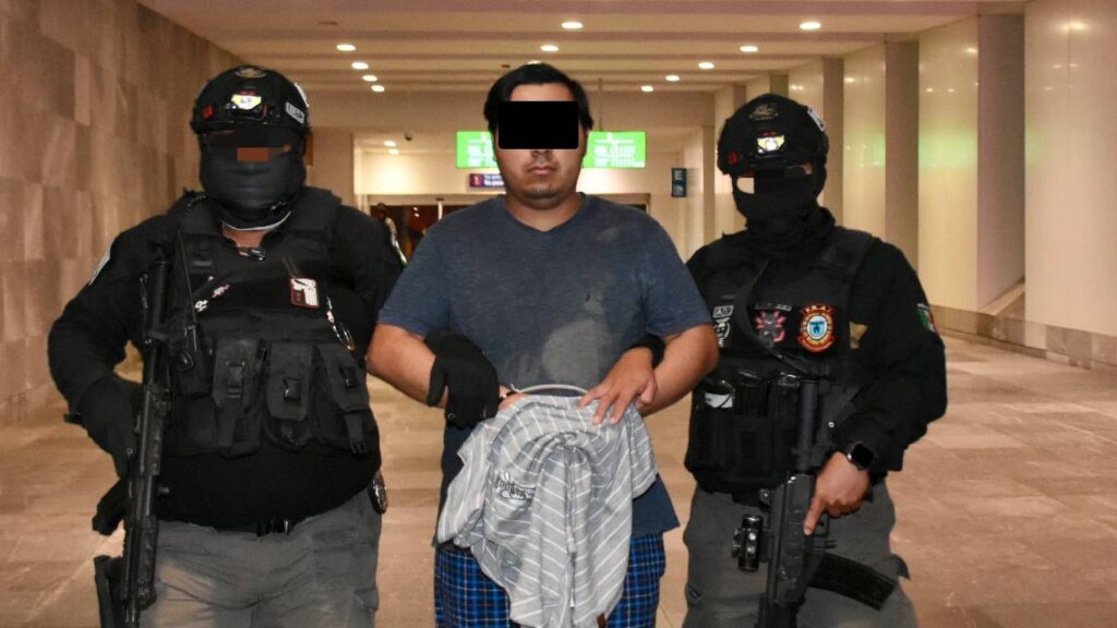 Últimas noticias. Fiscalía de Quintana Roo ayudó en la captura del presunto delincuente.