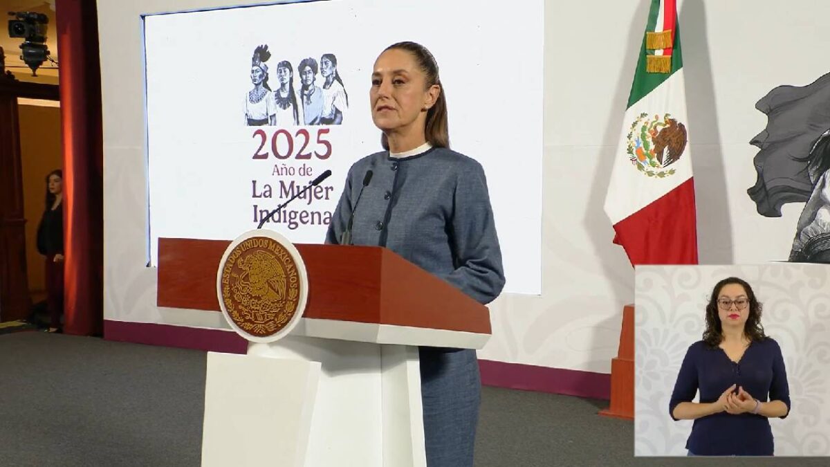 Claudia Sheinbaum habló del mega apagón.