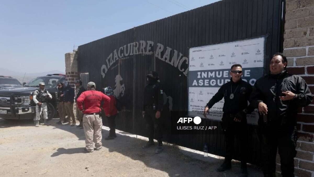 El rancho Izaguirre ya está en manos de la FGR.