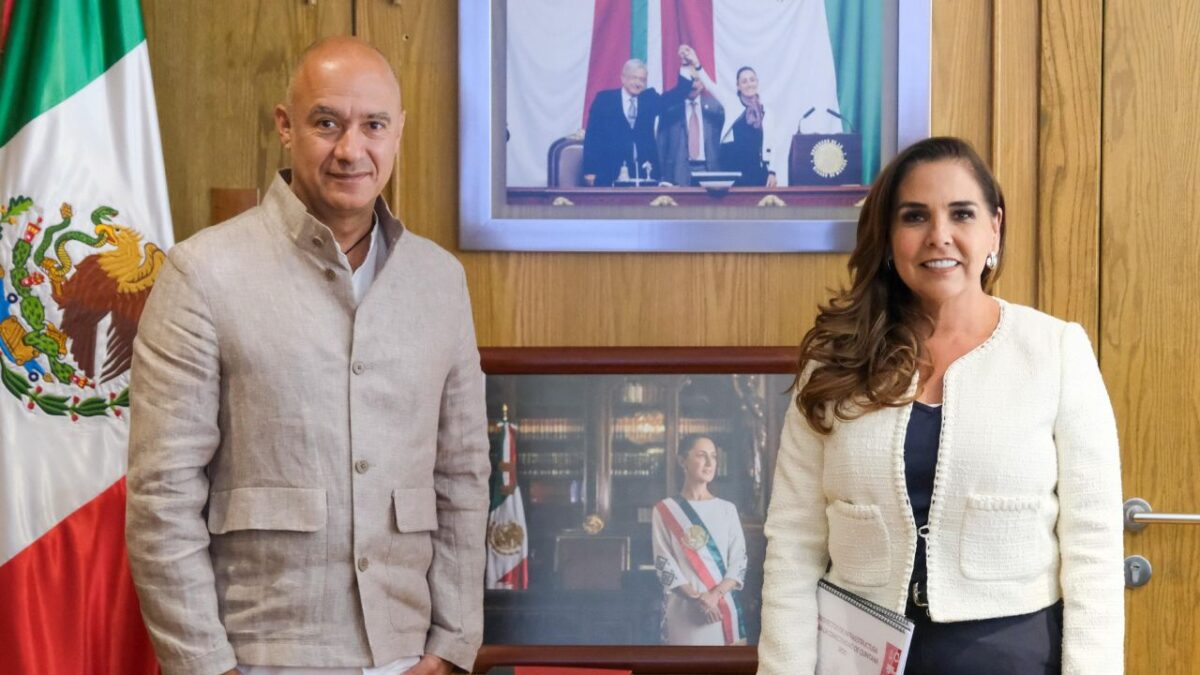 La gobernadora de Quintana Roo, Mara Lezama.