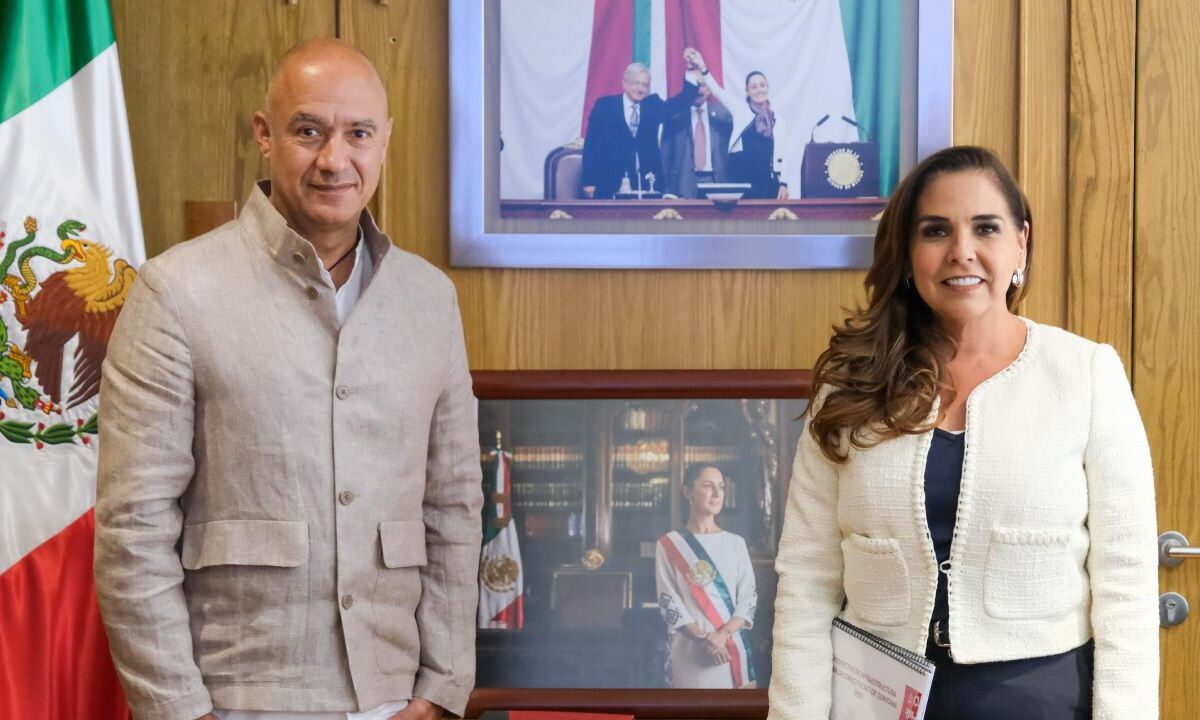 La gobernadora de Quintana Roo, Mara Lezama.