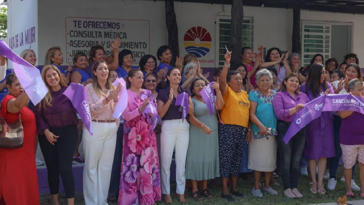 Casa de la Mujer, en la Sm. 74 de Cancún.