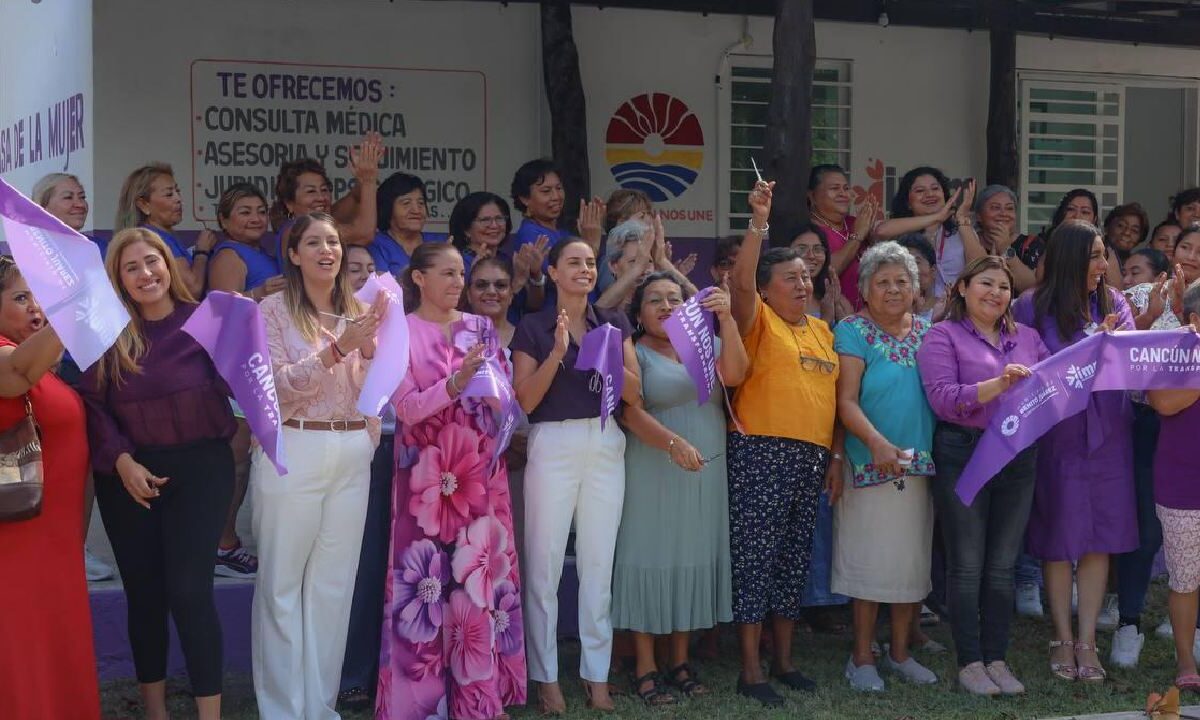 Casa de la Mujer, en la Sm. 74 de Cancún.