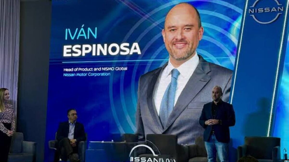 Iván Espinosa, el mexicano al frente de Nissan.