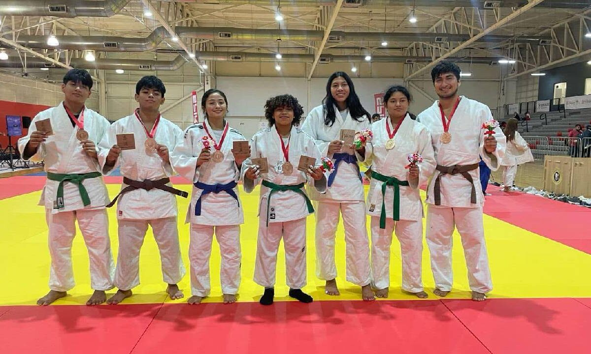 Judocas de Quintana Roo brillan en torneo.