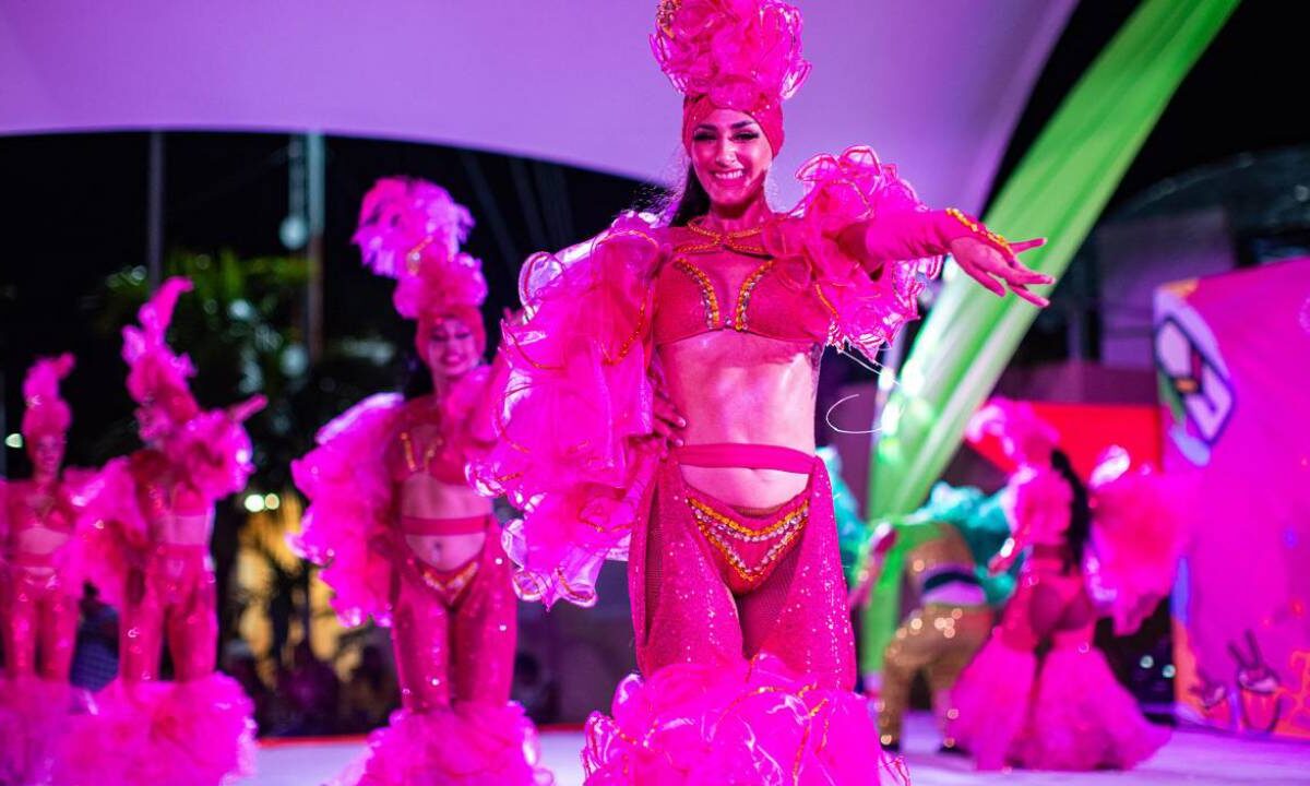 Carnaval en Puerto Aventuras.