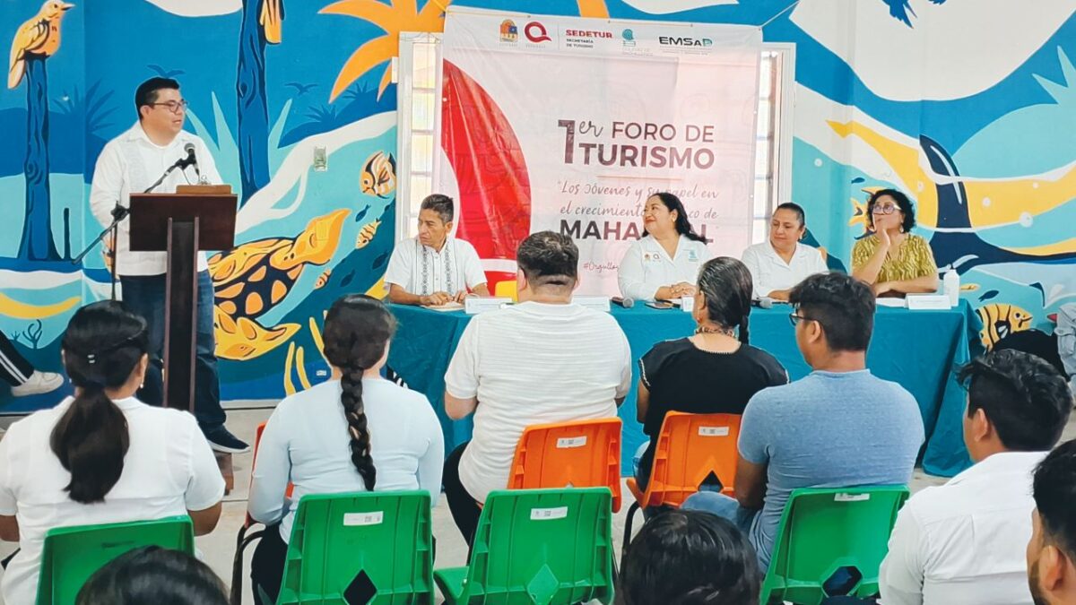 Foro en Mahahual.