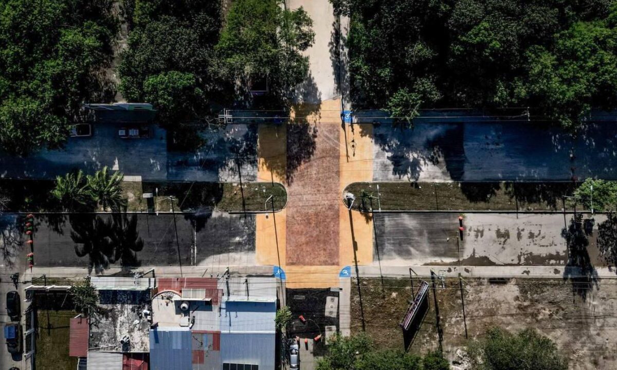 Rehabilitación de calles en Othón P. Blanco.