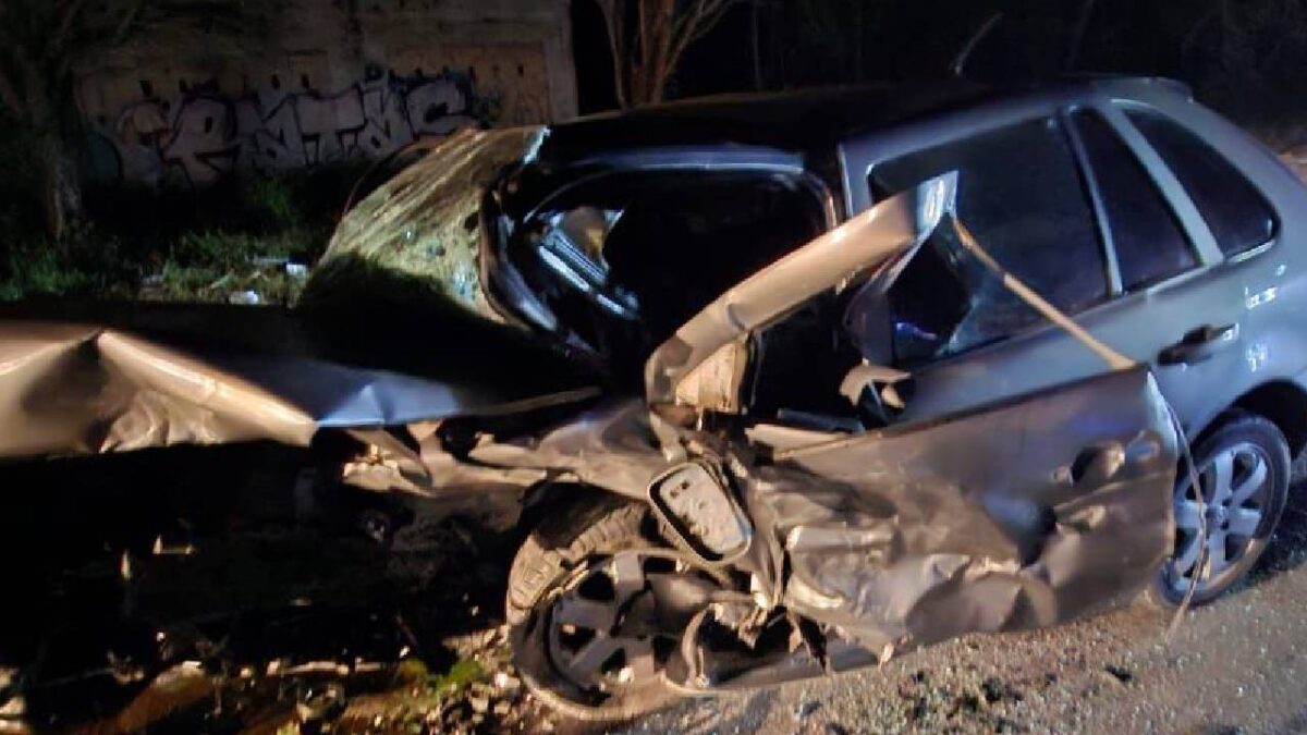 El mortal accidente ocurrió hoy.