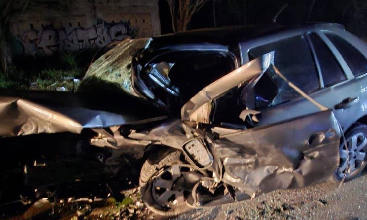 El mortal accidente ocurrió hoy.