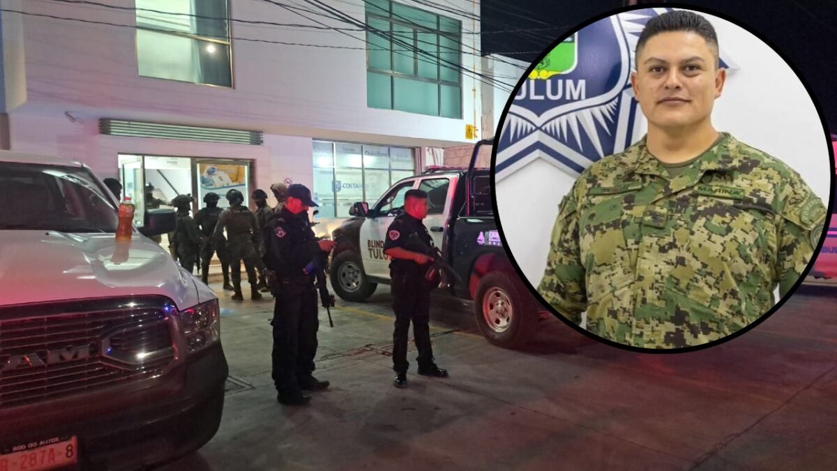 El secretario de Seguridad Ciudadana de Tulum, José Roberto Rodríguez Bautista.