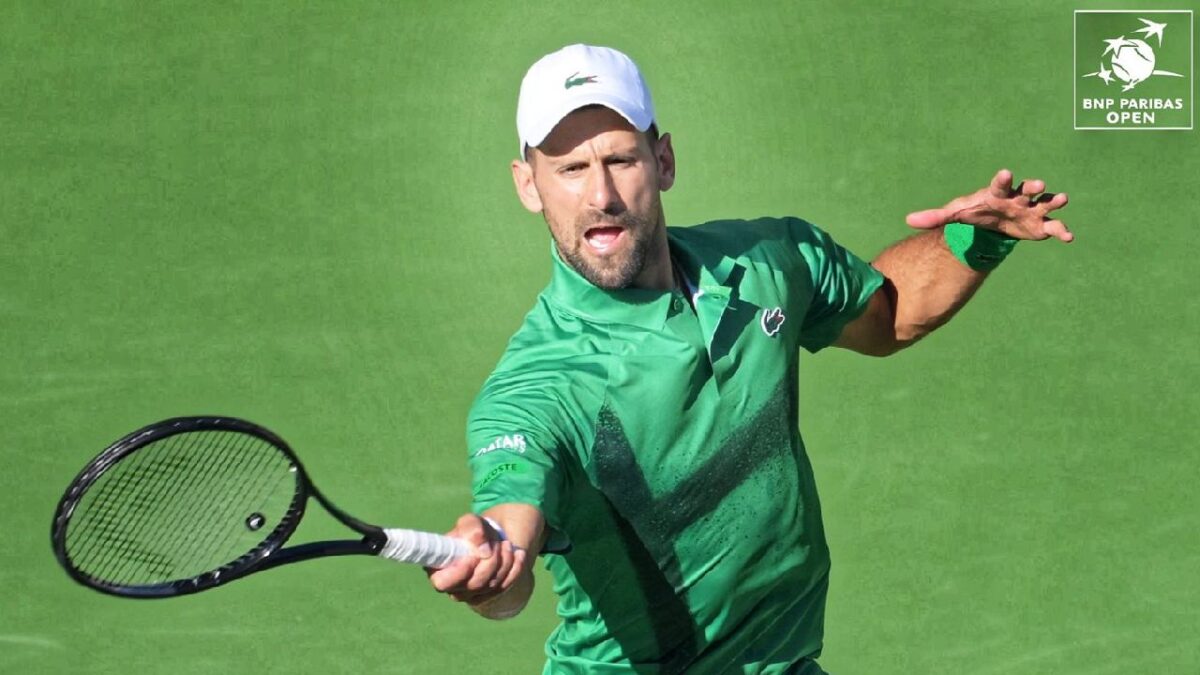 El tenista Novak Djokovic.