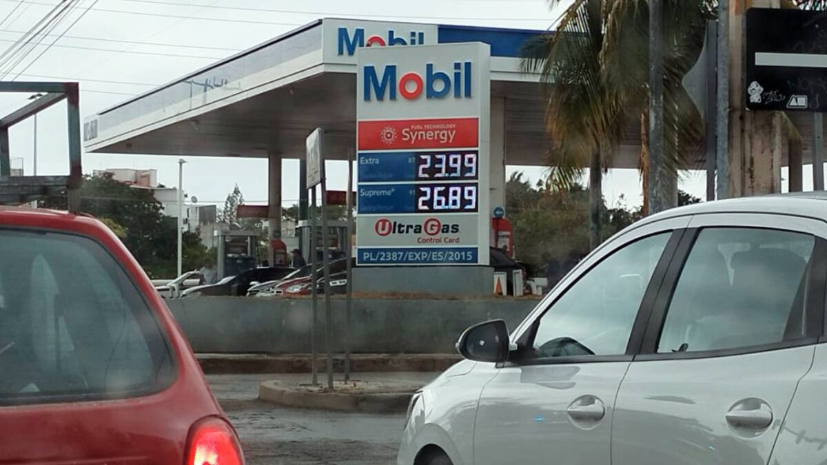 Precios de la gasolina en Quintana Roo.