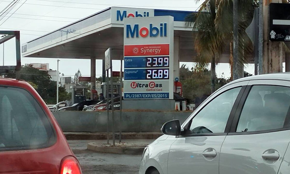 Precios de la gasolina en Quintana Roo.