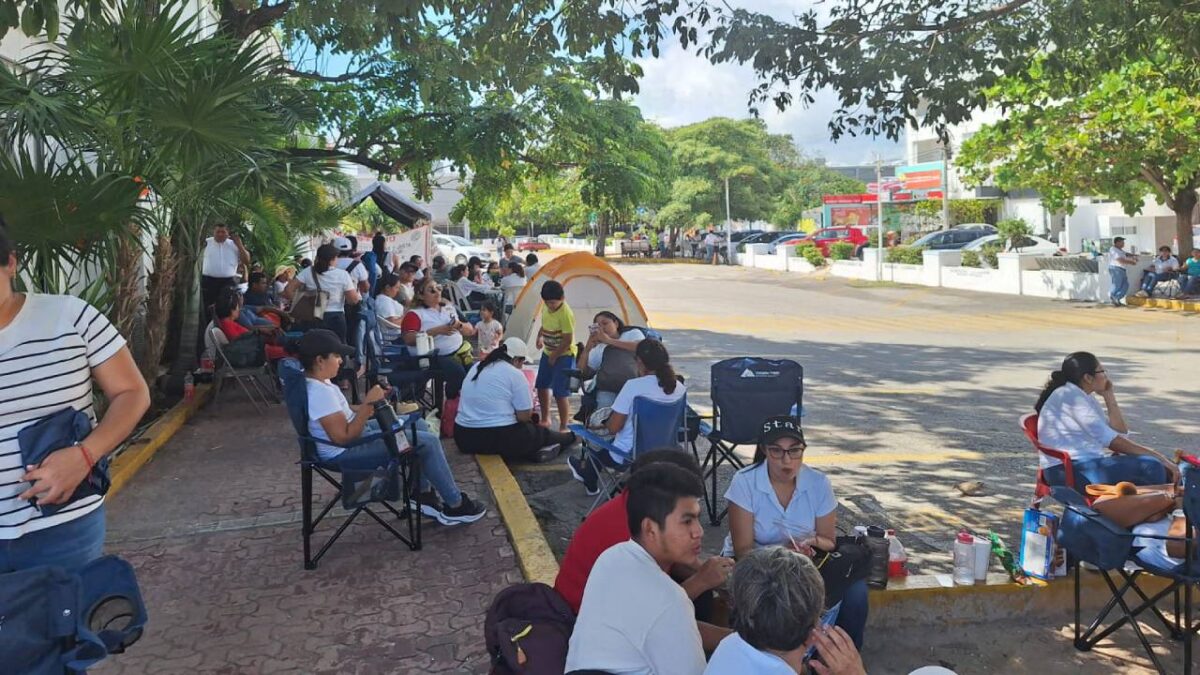 Paro magisterial en Quintana Roo.