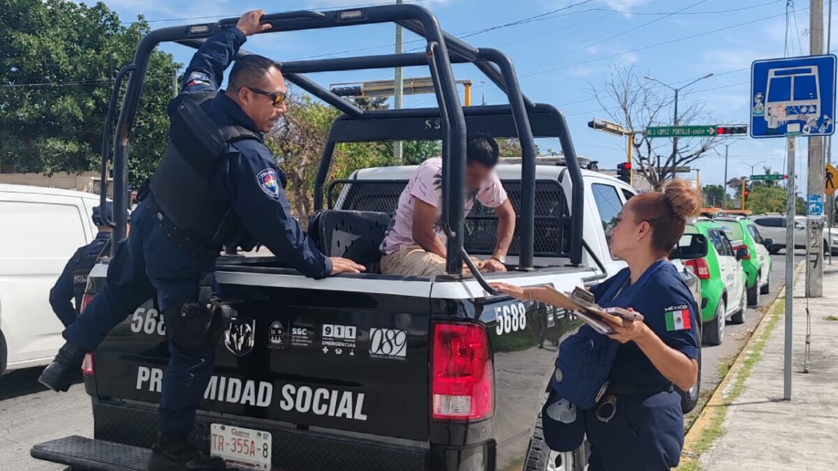 Últimas noticias. Hombre detenido en Cancún.