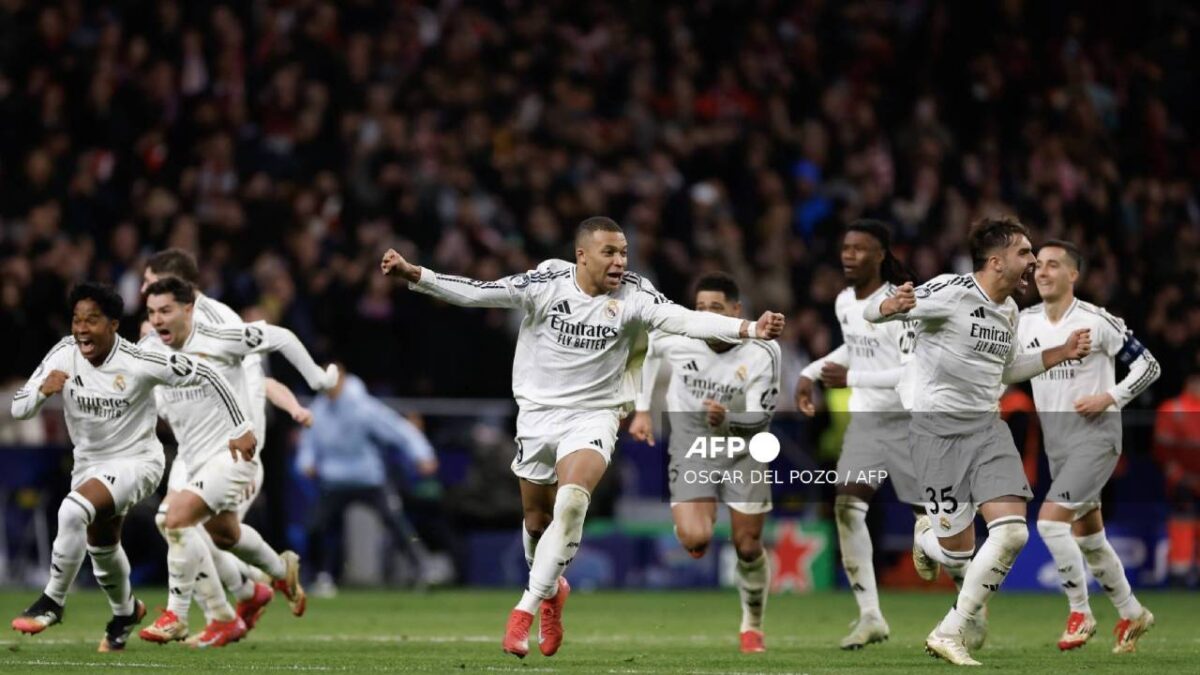 El delantero de Real Madrid, Kylian Mbappé.