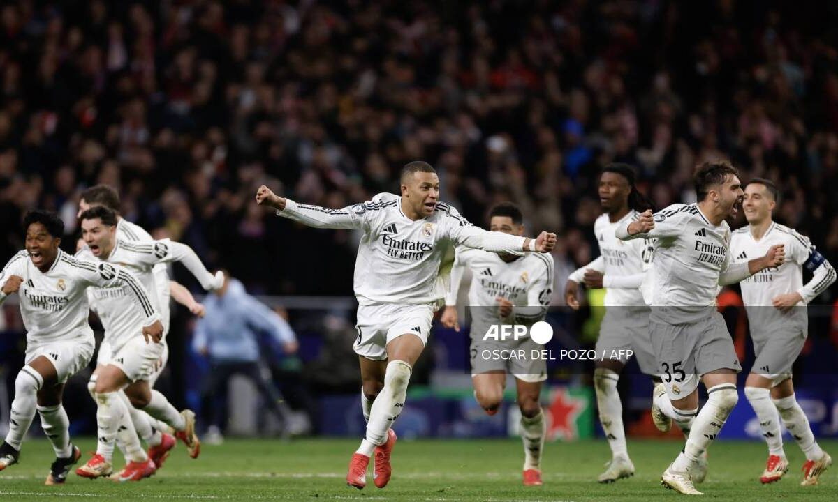 El delantero de Real Madrid, Kylian Mbappé.