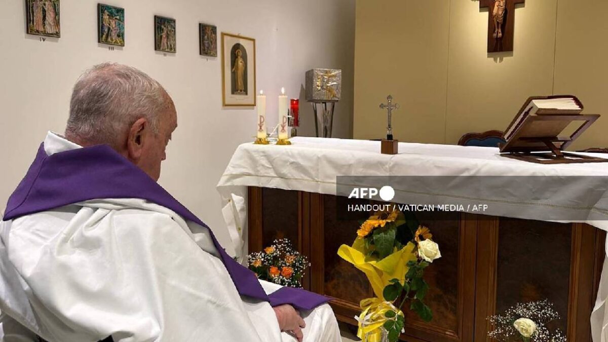 Reaparece el Papa Francisco.