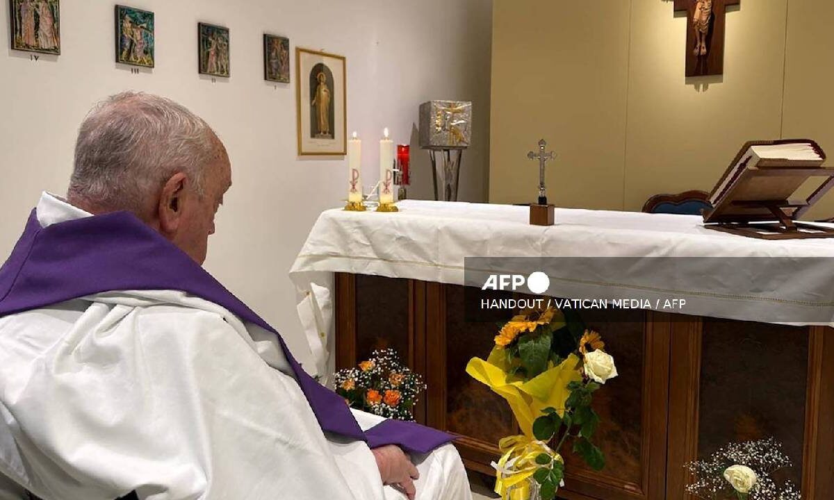 Reaparece el Papa Francisco.