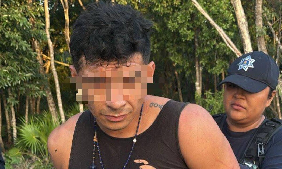 Recapturan a reo fugado en Cancún.