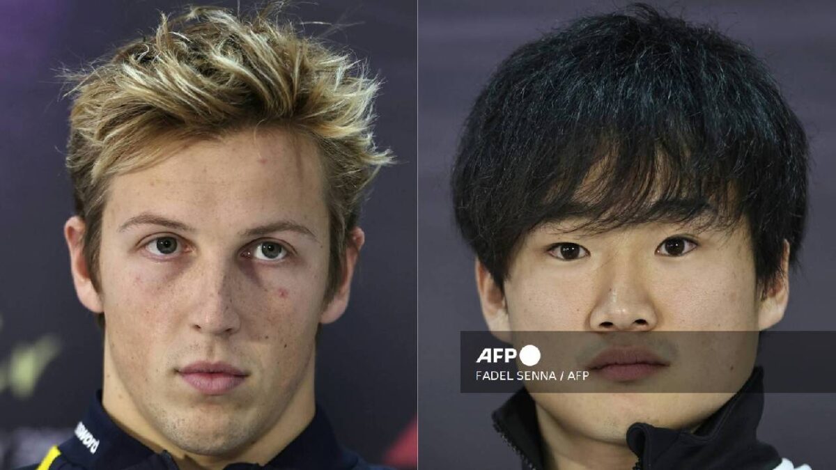 Yuki Tsunoda (Racing Bulls) reemplazará en Red Bull al neozelandés Liam Lawson.