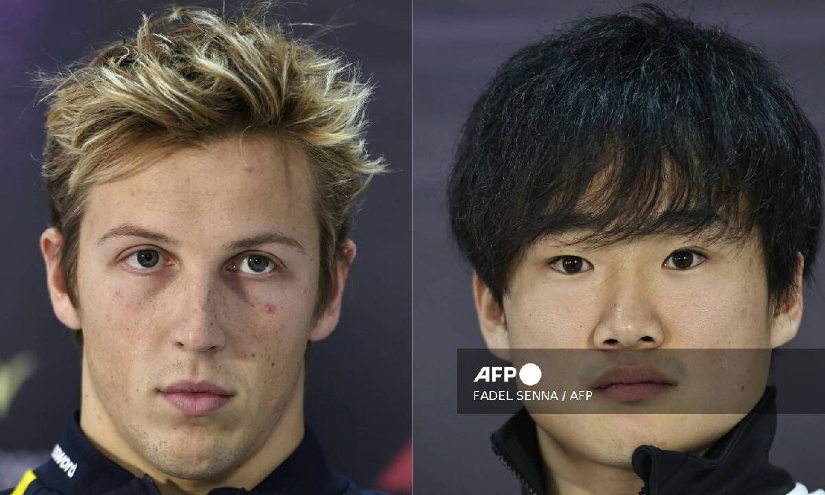 Yuki Tsunoda (Racing Bulls) reemplazará en Red Bull al neozelandés Liam Lawson.