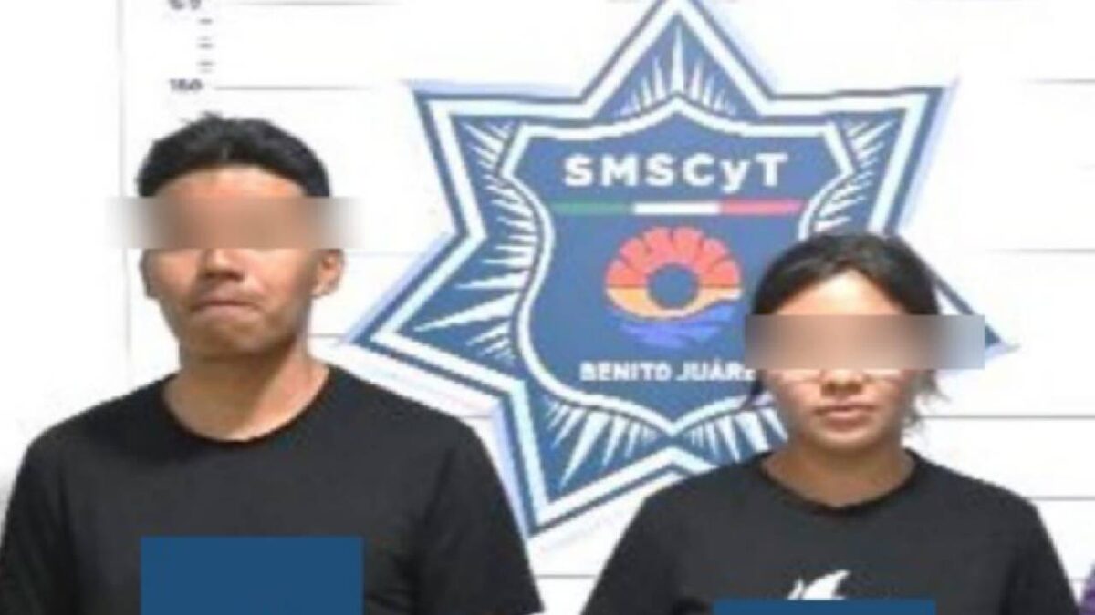 Detienen a pareja por violencia familiar.