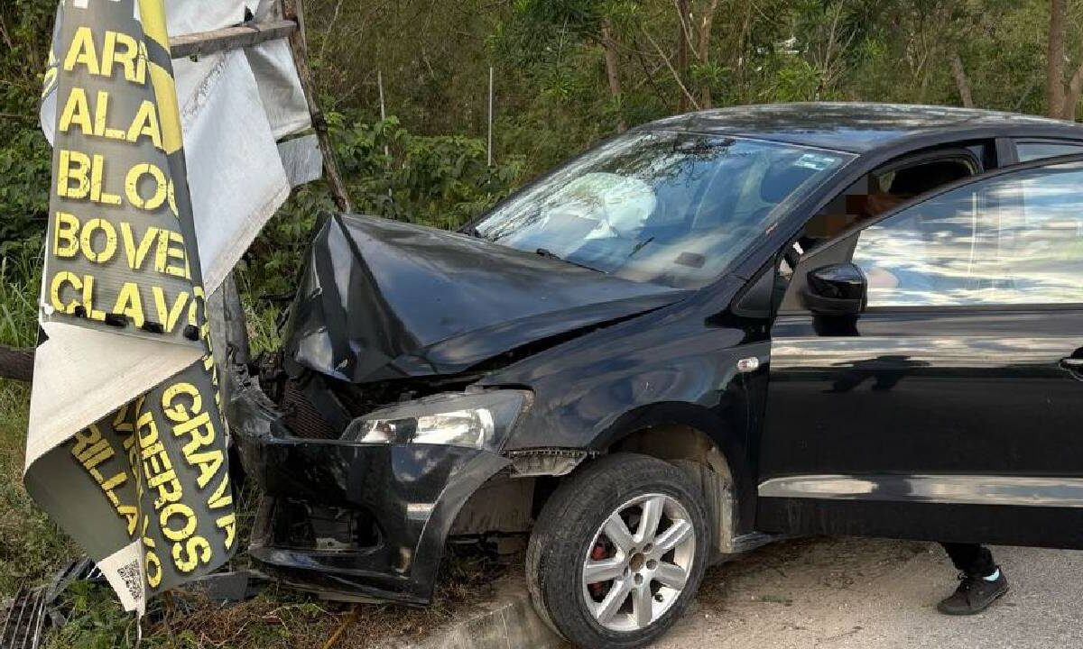 En Cancún se reportan dos accidentes.