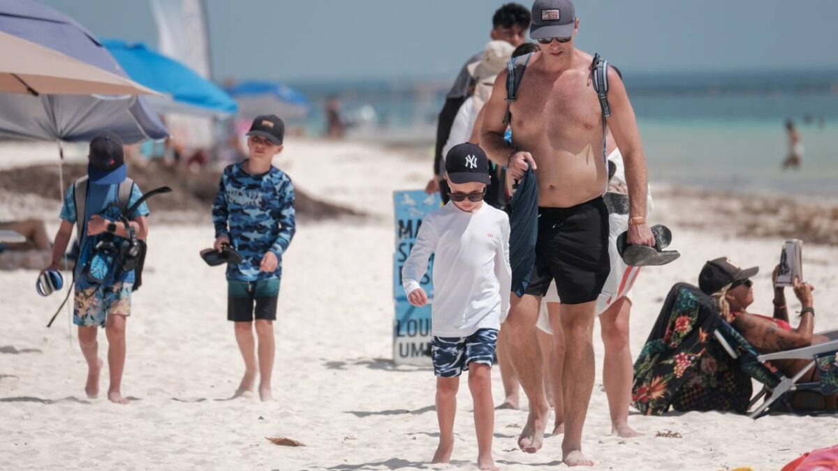 Vacaciones de Semana Santa en el Caribe Mexicano.