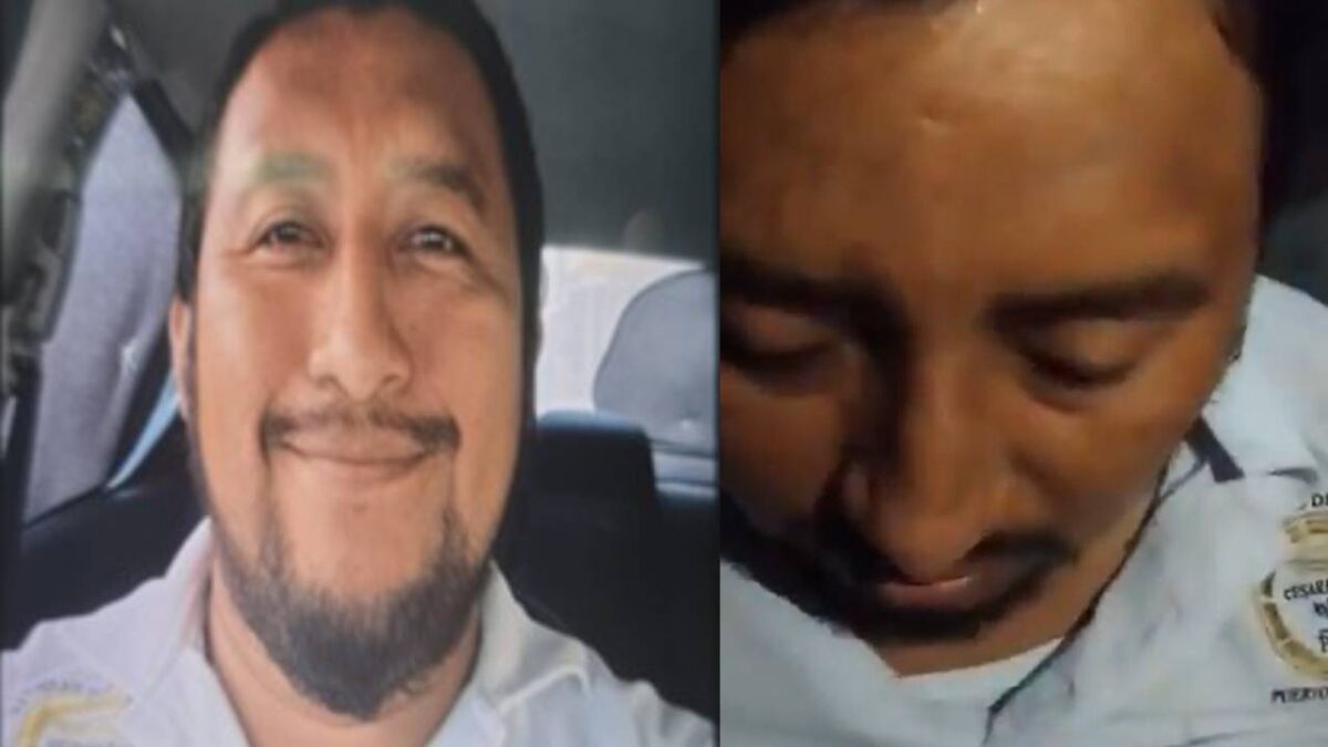 Uno de los taxistas de Puerto Morelos levantado reapareció en video.