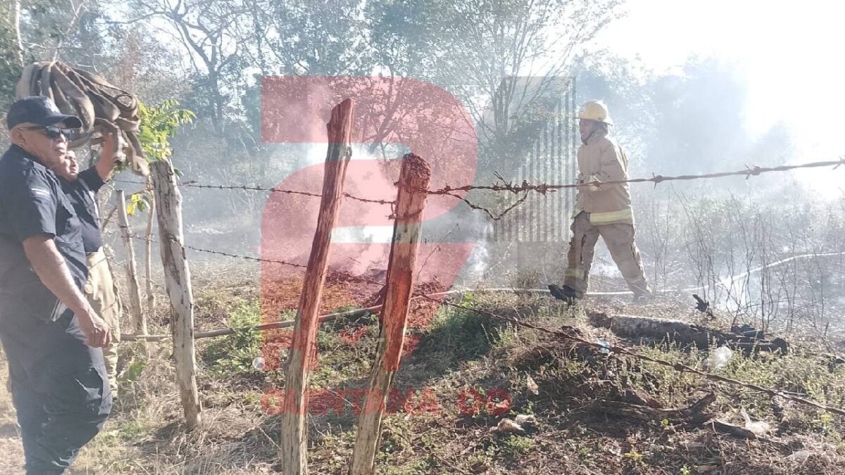 En temporada de incendios controlar uno.
