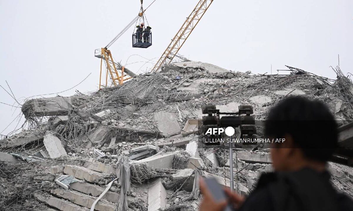 Terremoto en Myanmar dejó más de mil 700 muertos.