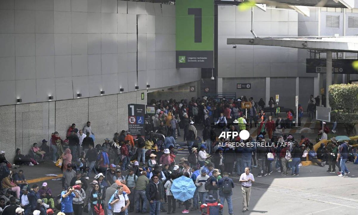 Maestros protestan en la CDMX.