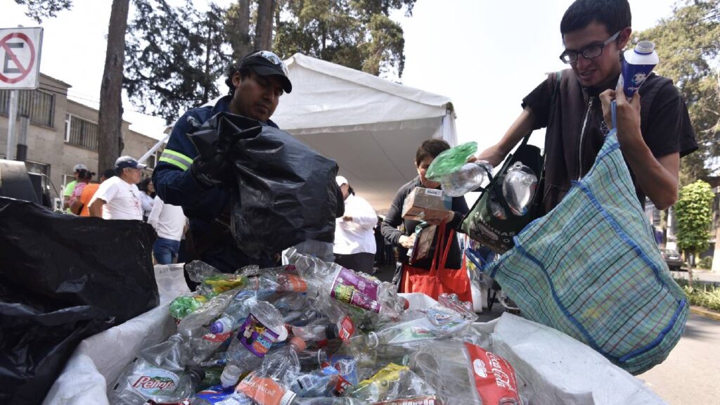 El gobierno del estado promueve la cultura del reciclaje.