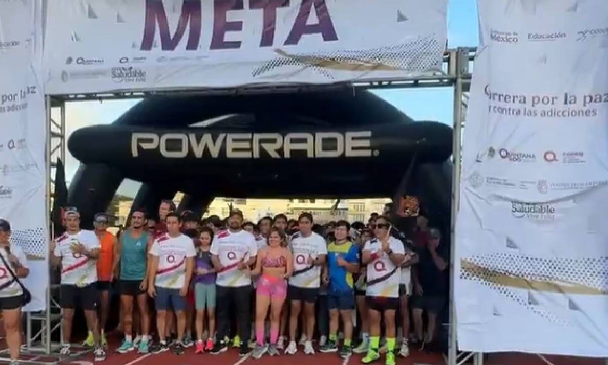 La carrera por la paz fue a nivel nacional.