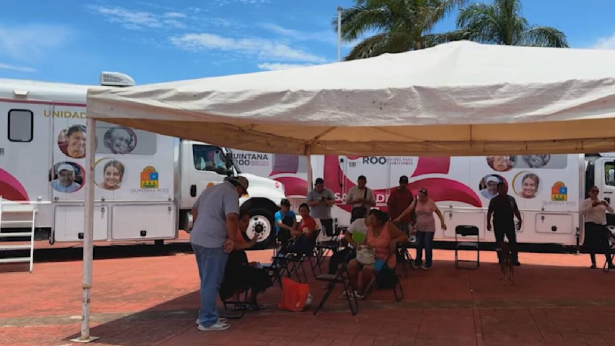 Las caravanas de salud siguen sus recorridos.