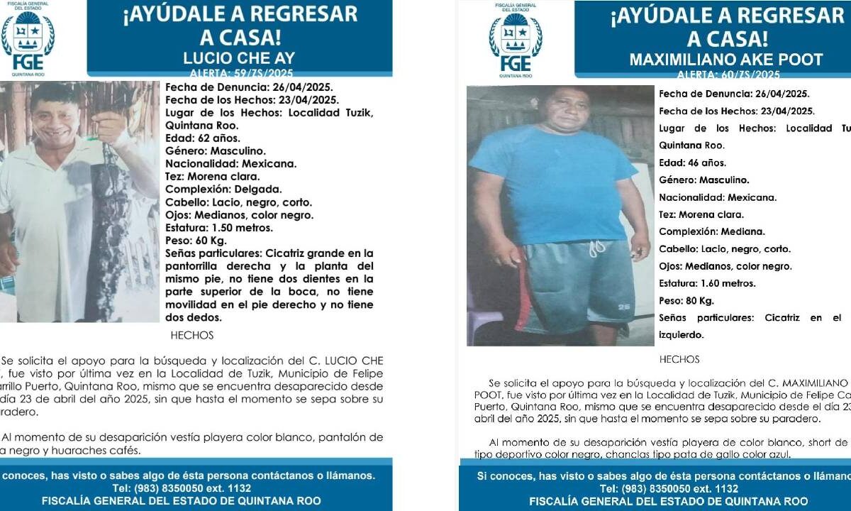 La denuncia se presentó en Felipe Carrillo Puerto.