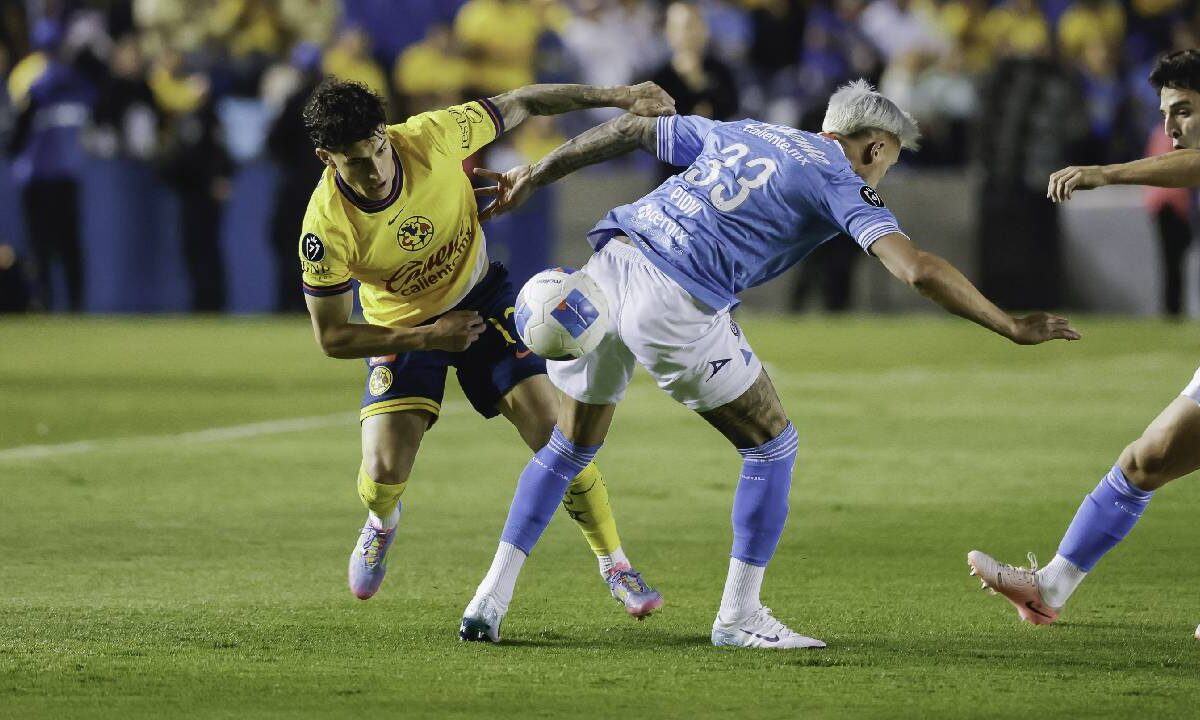 América vs Cruz Azul, sin goles.