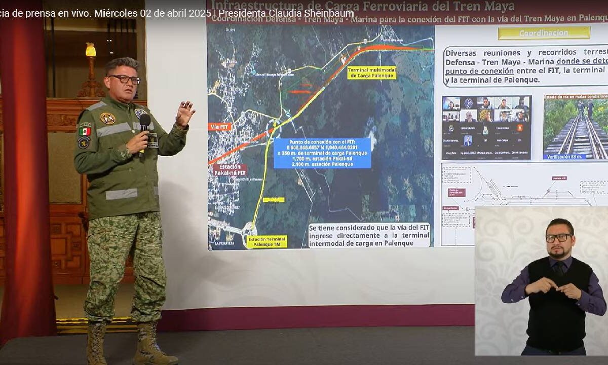 Siguen los avances del Tren Maya.