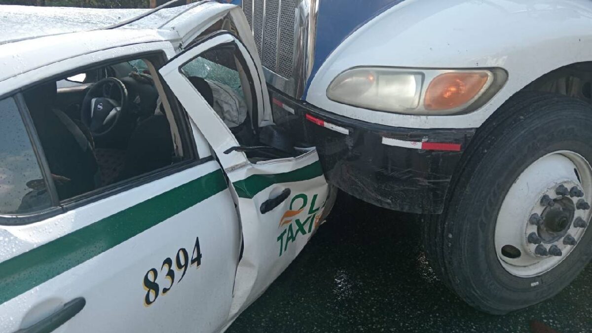 Últimas noticias. Accidente en Cancún.