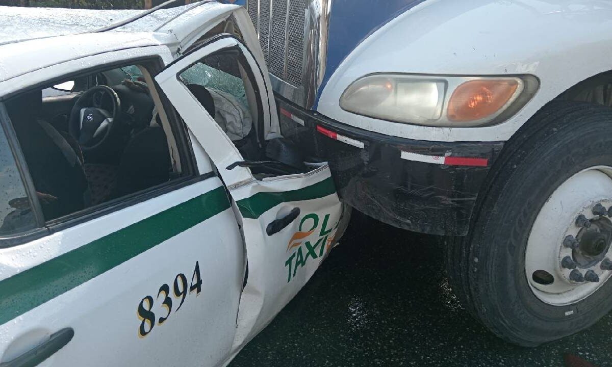 Últimas noticias. Accidente en Cancún.