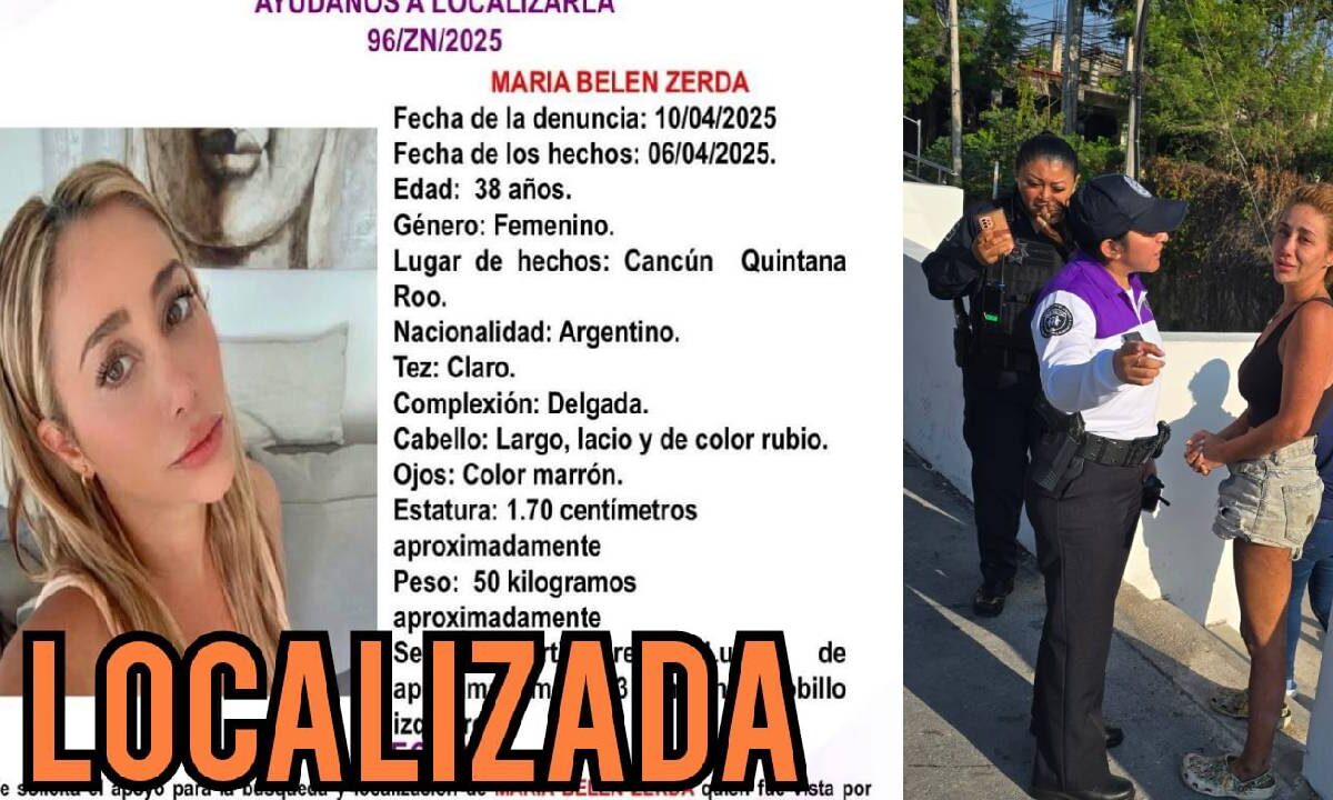 la FGE activo ficha de búsqueda por la ciudadana argentina.