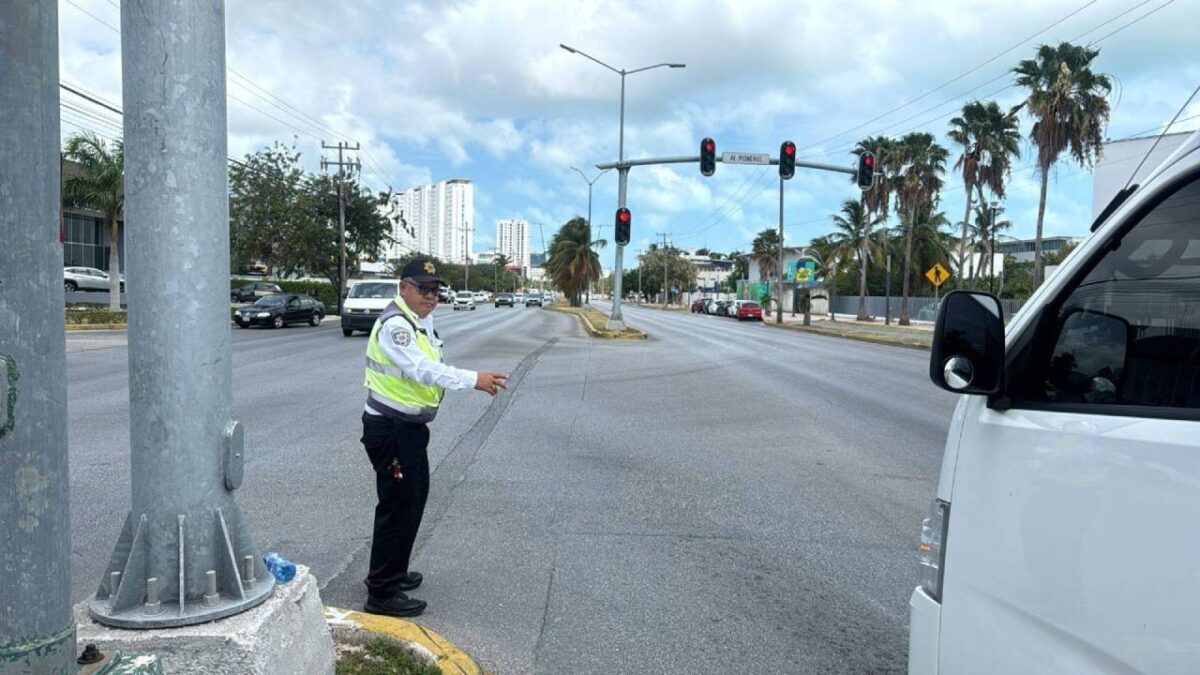 Cierres viales en Cancún por obras.