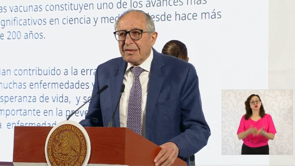 Está lista la primera semana nacional de vacunación.