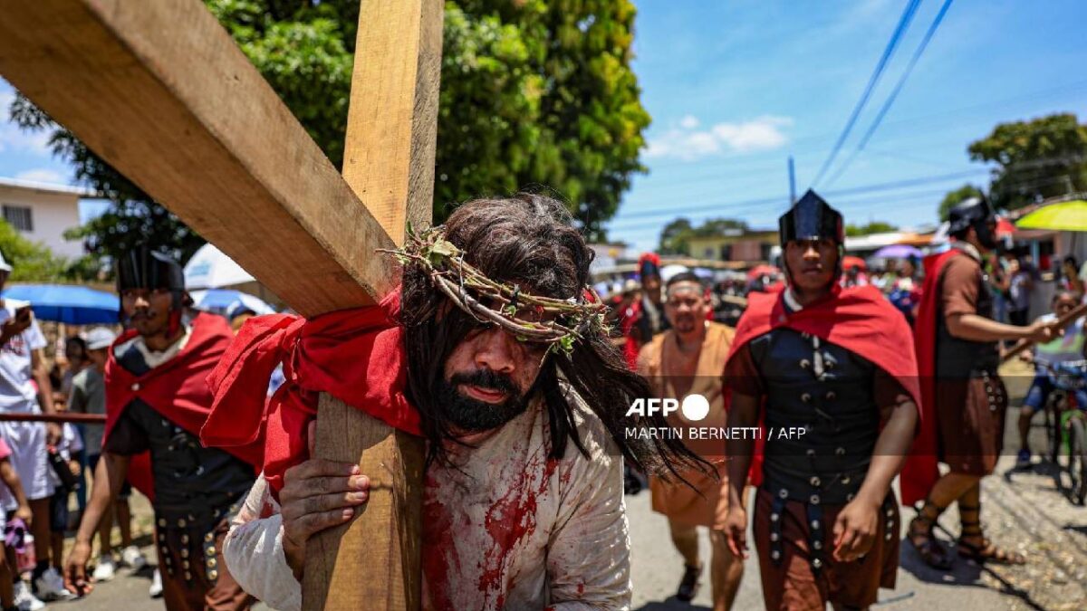 Todo listo para el Viernes Santo 2025.
