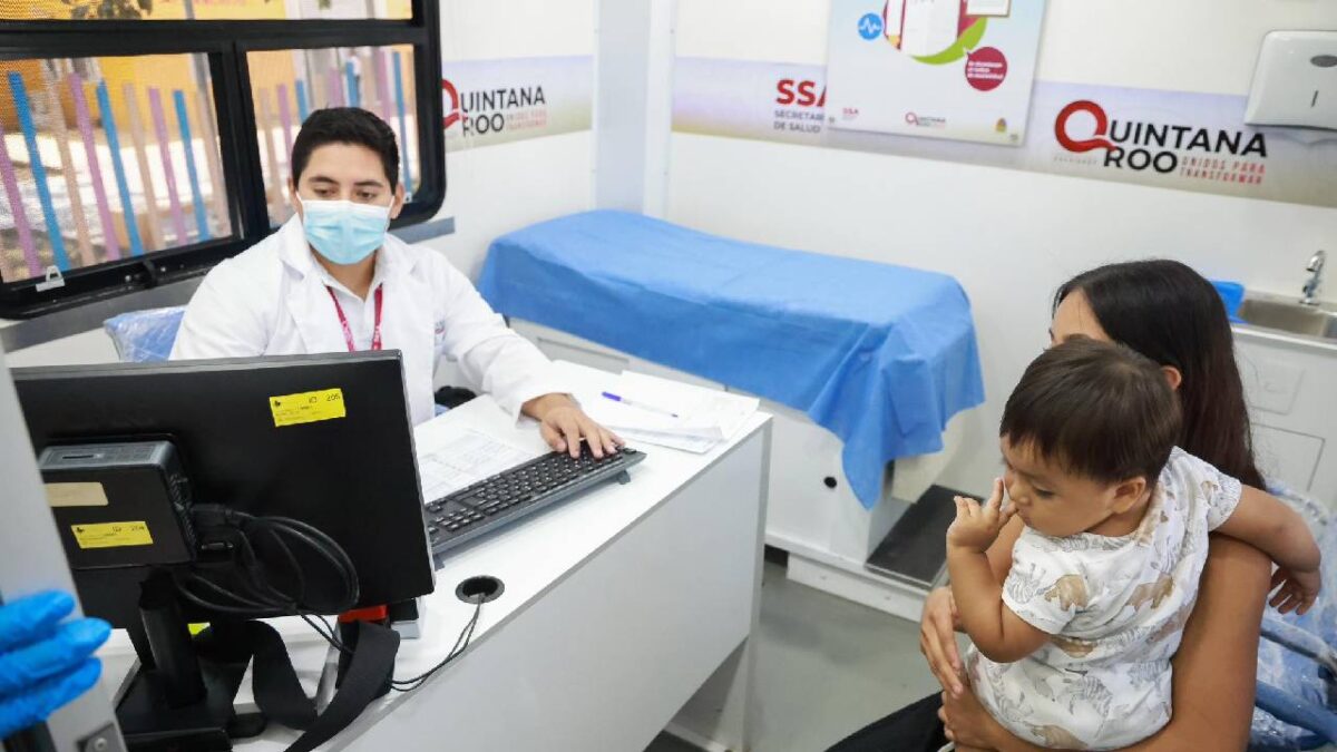 Las caravanas de salud en Quintana Roo.