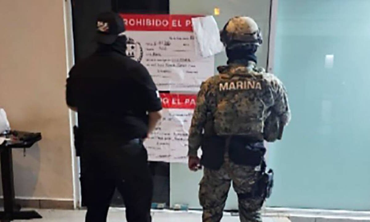 El operativo fue en un bar de Cancún.